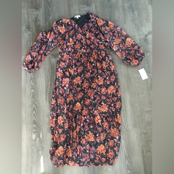 Ophelia Roe patterned maxi dress, new with tags, S - Picture 1 of 3